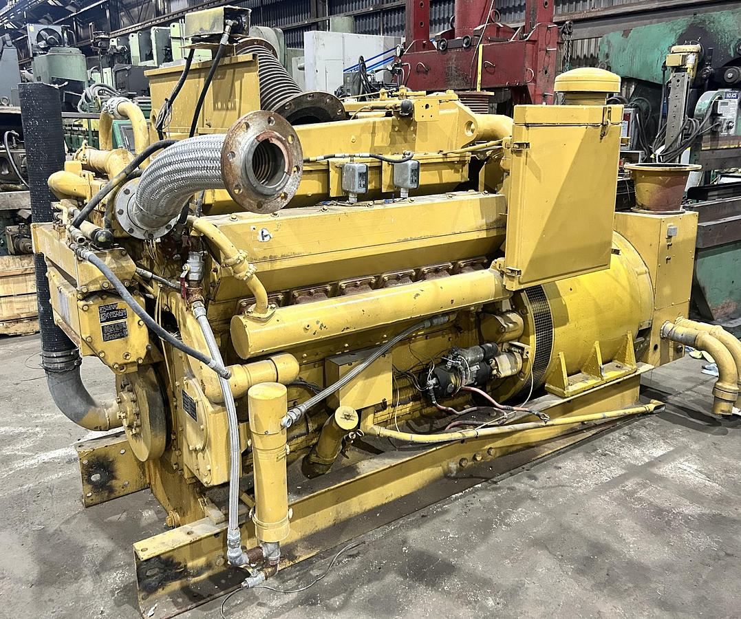 Used 500 Kw Caterpillar Diesel Generator, Model: D348