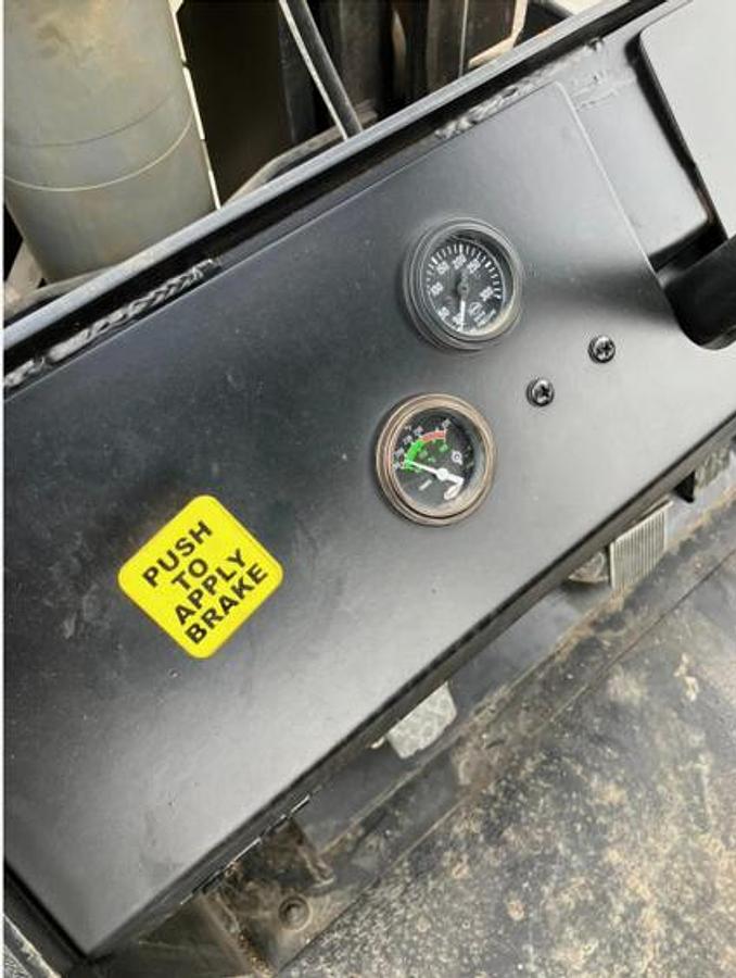 Used Bristol Rigger Special RS 100/120 120,000 LB. Cap. Propane/ Gas Forklift