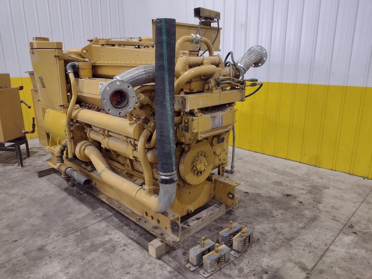 Used 500 Kw Caterpillar Diesel Generator, Model: D348
