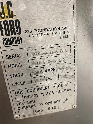 Used J.C. Ford CM30-12 & CM15 Corn Grinder