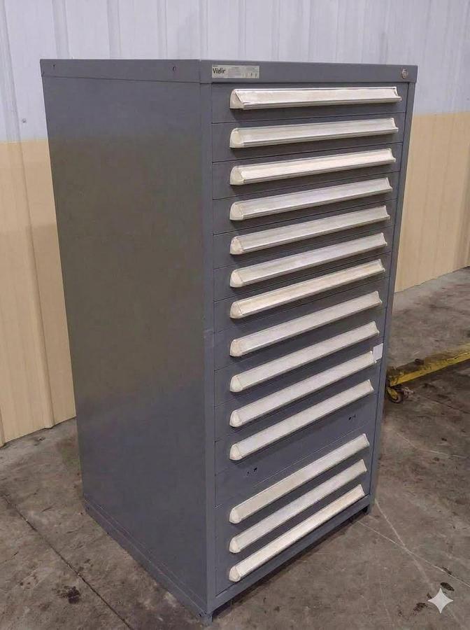 Used 15-Drawer Stanley Vidmar Cabinet