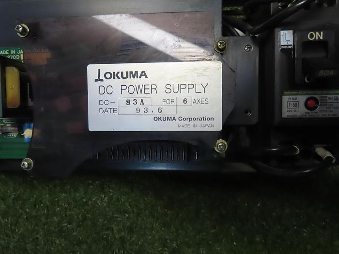 Used OKUMA DC POWER SUPPLY S3A 6 AXES