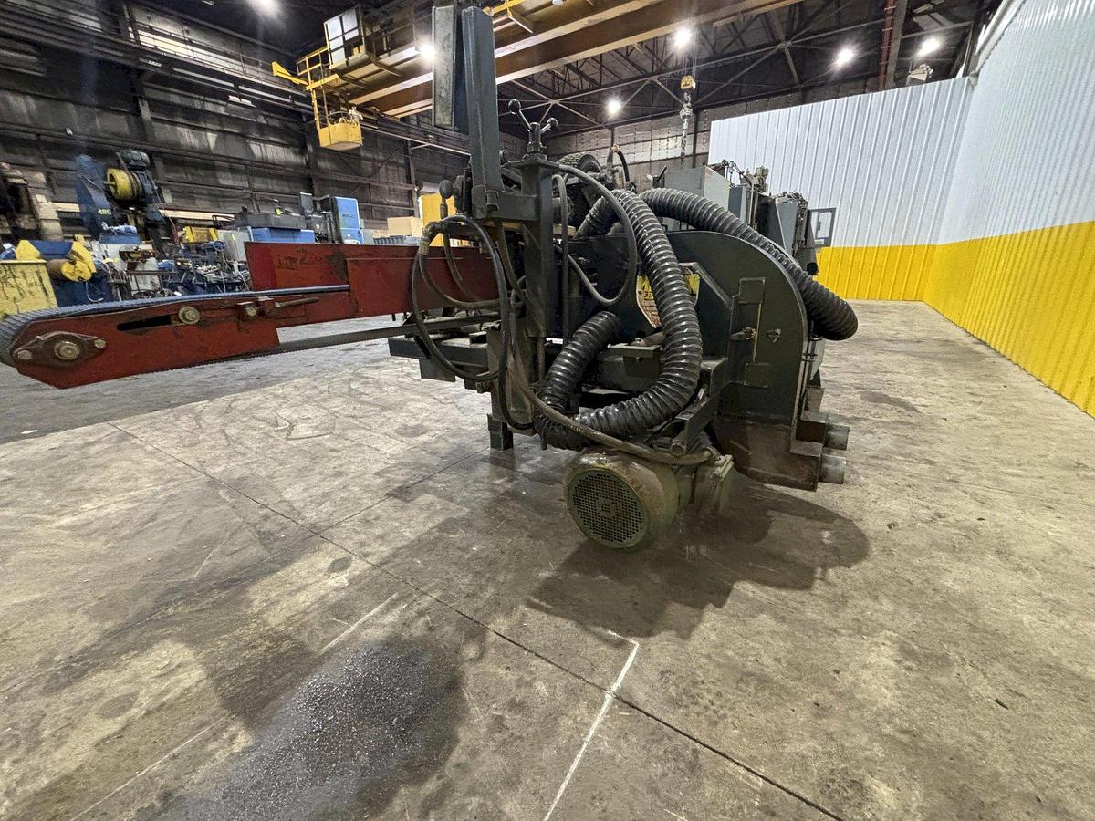 Used Morgan Multi-Head Re-Saw Pallet Making Saw