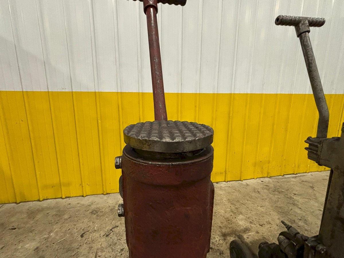 Used (2) 100 TON DUFF NORTON MODEL #144-CMJ AIR MOTOR JACKS, 30" LIFT