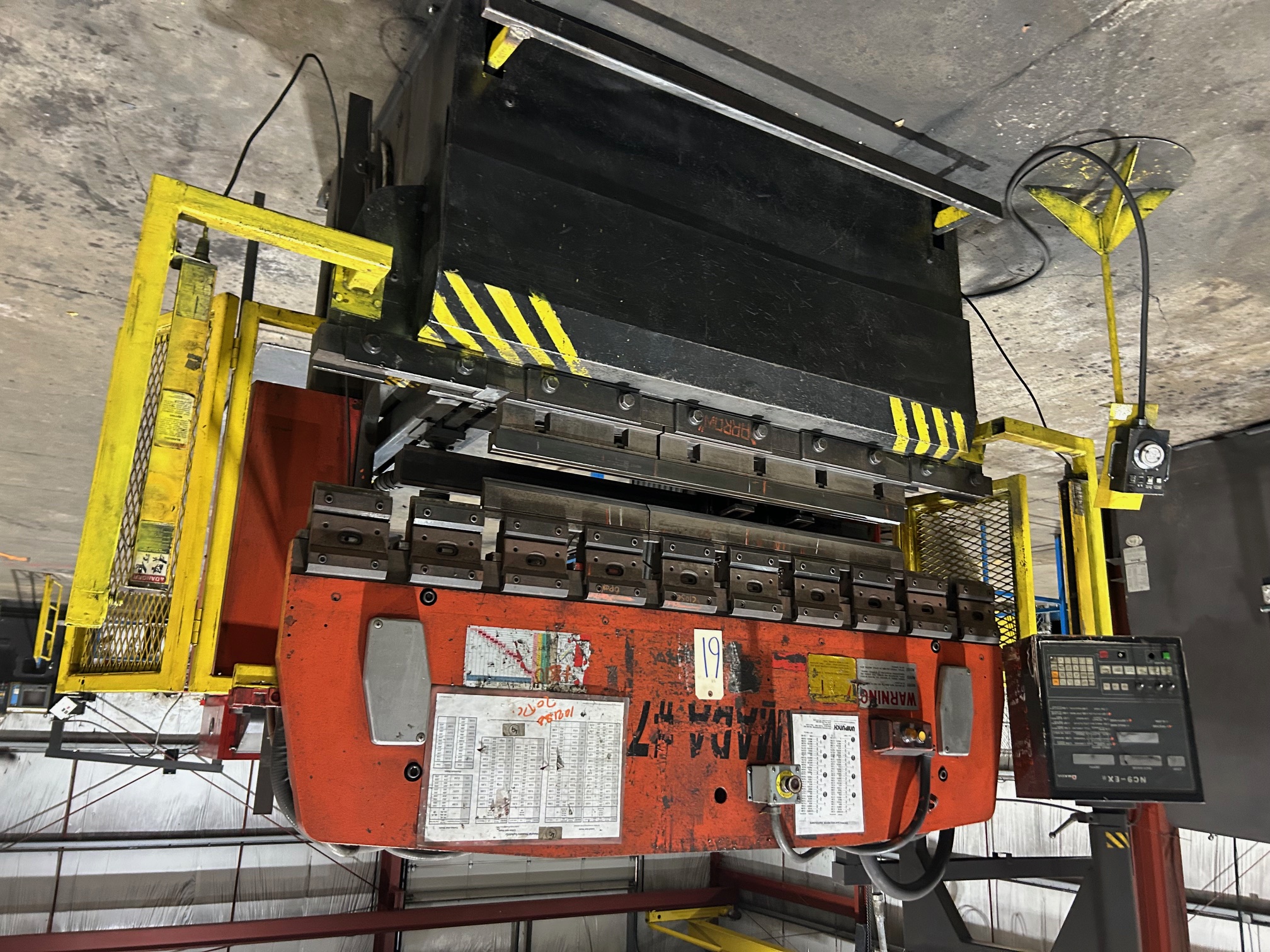 Used Auction of a Amada Fabrication Shop Closing, Press Brakes, Turret Punches, Welders & More!