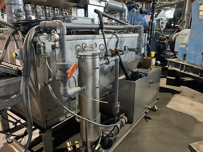 Used 18" WIDE X 6" TALL INTERNATIONAL THERMAL SYSTEMS 3 STAGE GAS FIRED BELT WASHER