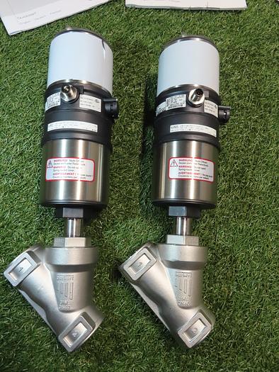 Burkert  2-Way Angle Control Valve 2100 A 40M PTFE, Part #: 00213635