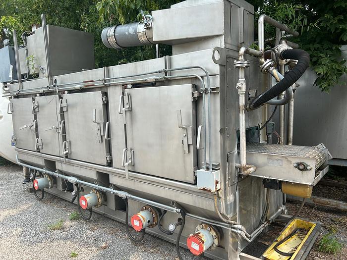 Used 18" x 7" - 3 Stage Stainless Steel Electrical Washer