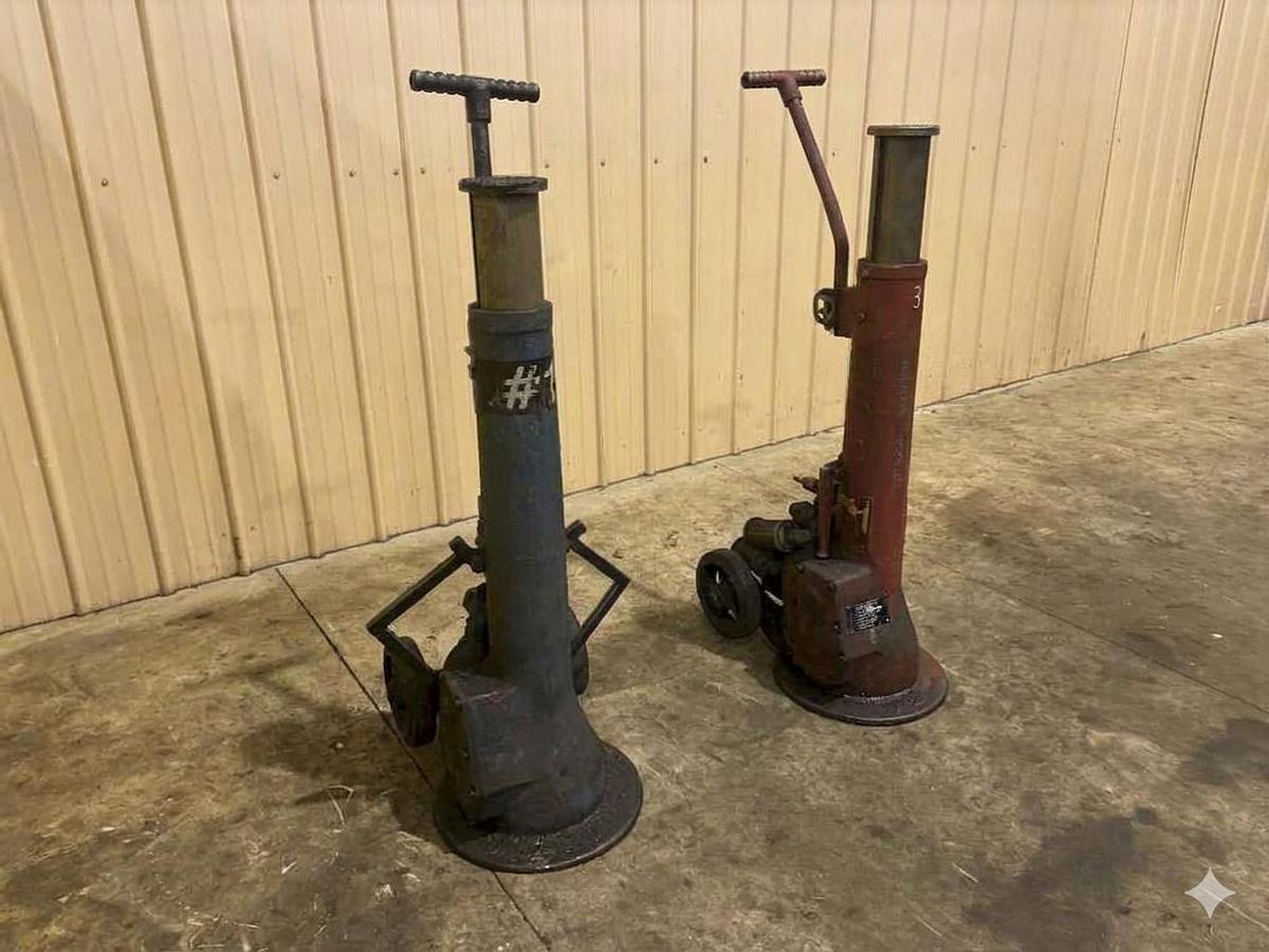 Used 100-Ton Duff Norton 126-CMJ Air Motor Jacks, 13.75" Lift (2 Units)