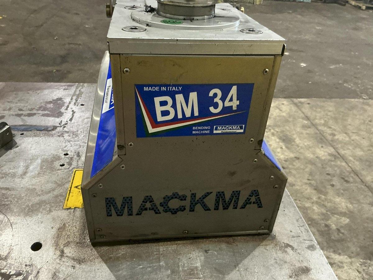 Used Mackma Portable Pipe Bender, Model BM 34