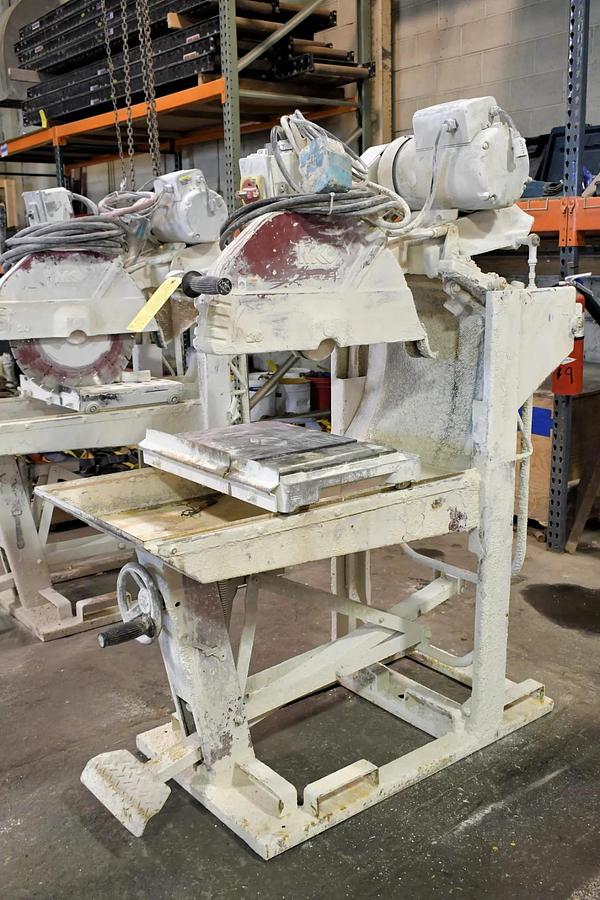 Used 7.5 HP MK Diamond Products  20" Wet Brick and Block Saw