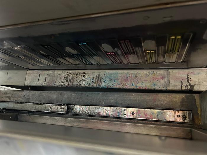 Used Oce Arizona 550 XT + WIO Wide Format UV Flatbed Printer with Roller Attachement