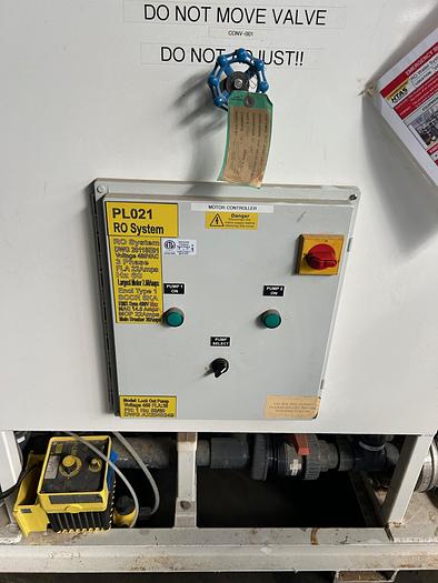 Used Reverse Osmosis Water System, Herr Industrial