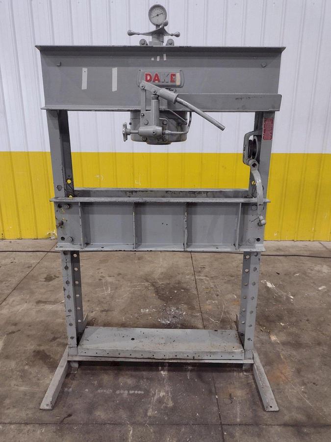 Used 75-Ton Dake H-Frame Press, Model: 75H