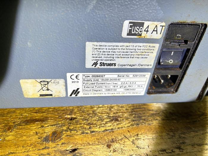 Used Struers LaboPol-21 Dual Polisher