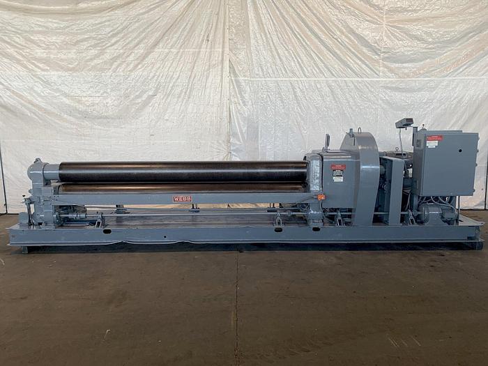 Used Webb Initial Pinch Power Roll 1/2" x 12' Model: 9L-1312 L.H.