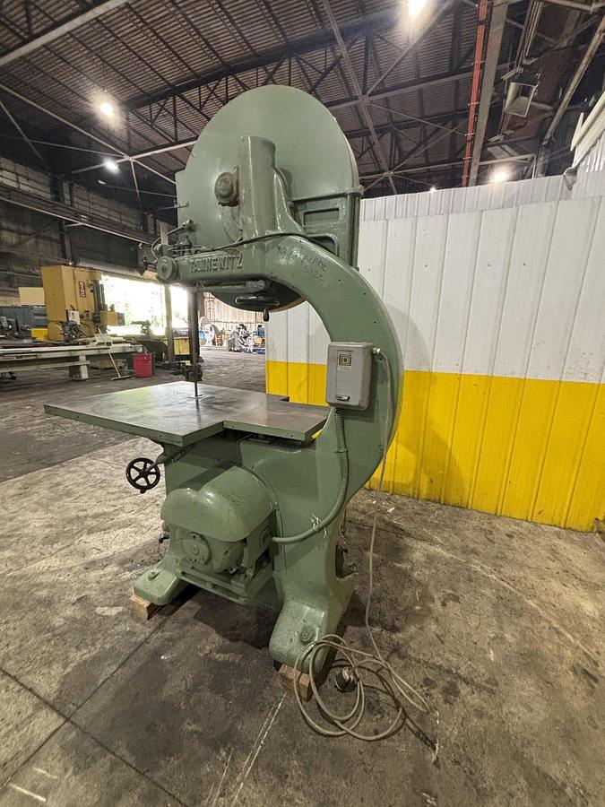 Used 35.5" x 20" TANNEWITZ MODEL #GH VERTICAL BAND SAW