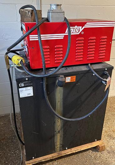 Used Hotsy 3000 PSI Heated Hot Water Pressure Washer, Model: HWE-403099C