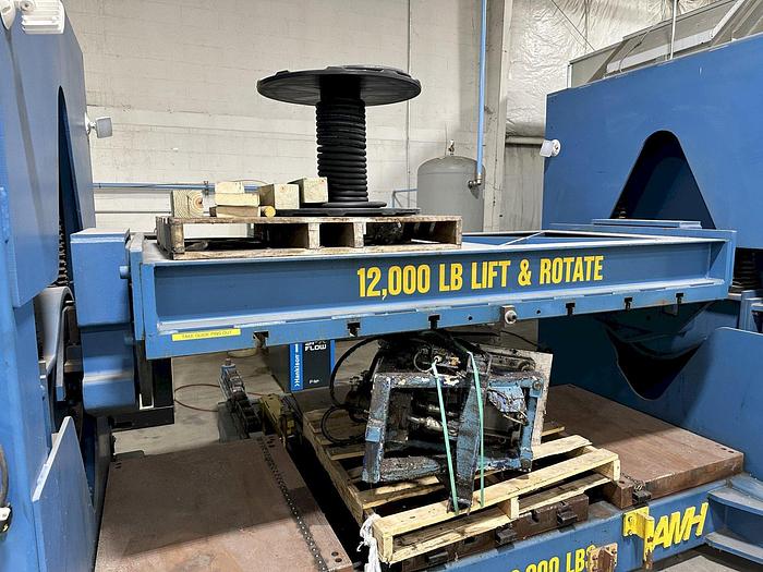 Used 18,000 LB ALLEGHENY DS-180-96-48 ROTATING DIE HANDLER SEPARATOR