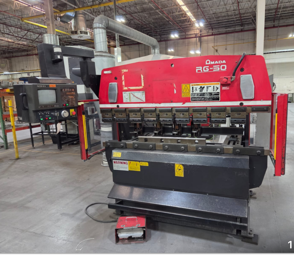 Used Amada RG-50 CNC Press Brake (2001)