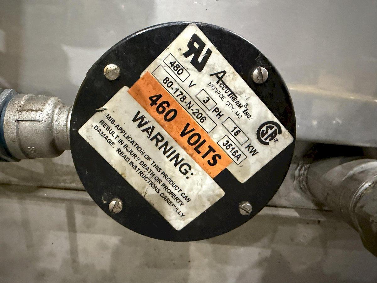 Used 2018 JENFAB STAINLESS MODEL #LJ 19" ROTARY DRUM WASH / RINSE / DRAY PARTS WASHER SYSTEM 