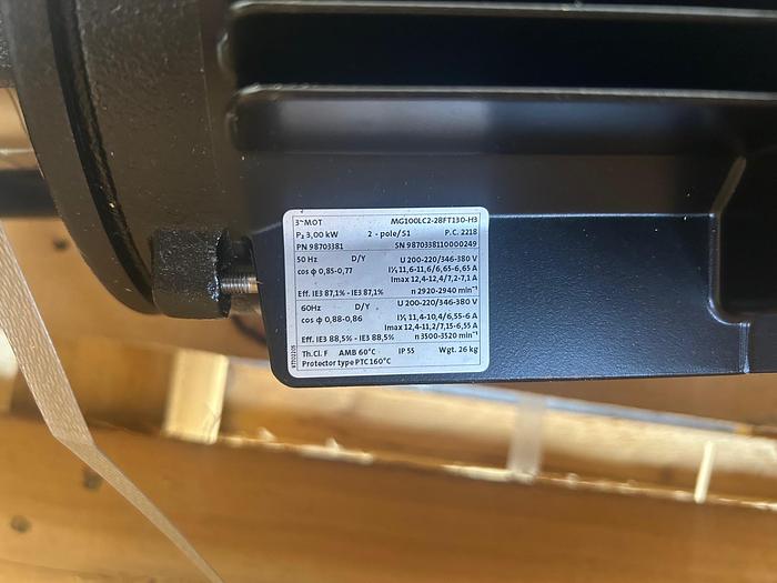 Grundfos Multistage Centrifugal Pump MTR3-23/23 D-M-A-AQQV (98821820)