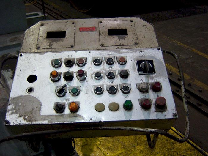 Used 12' x 2-1/2" Haeusler 4-Roll Double Initial Pinch Hydraulic Roll (2004)