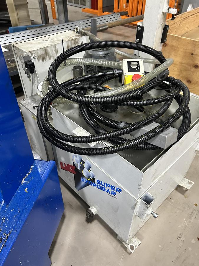 Used LNS Super Hydrobar THB 42 Bar Feeder 