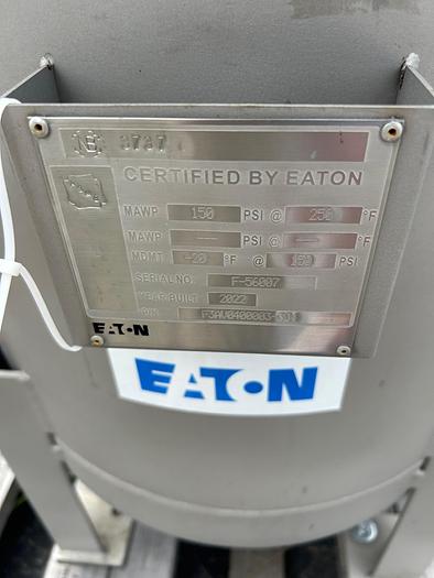 Used 2022 Eaton Inline Filter Housing Model: F3AV0400003-304