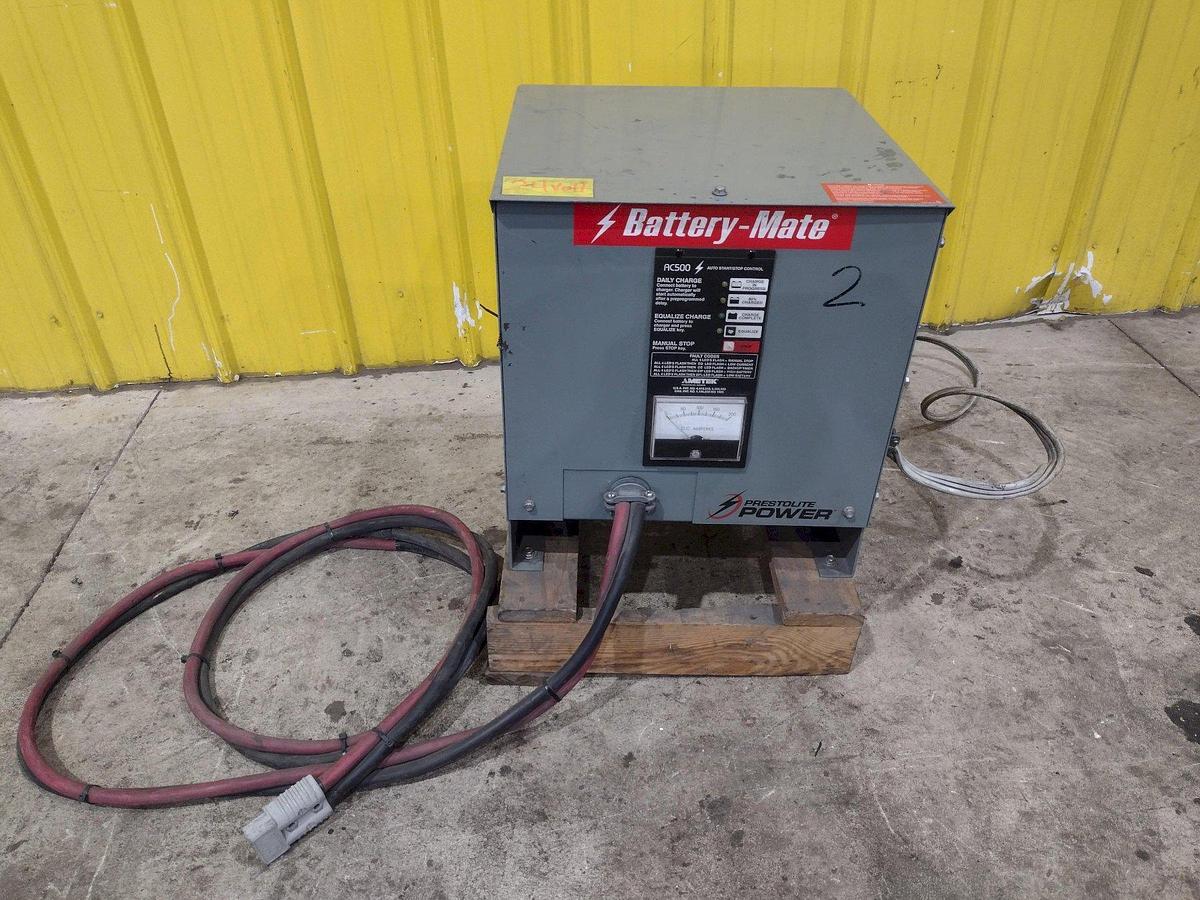Used 24-Volt Prestolite Power Battery-Mate Model: 510M1-12C Battery Charger