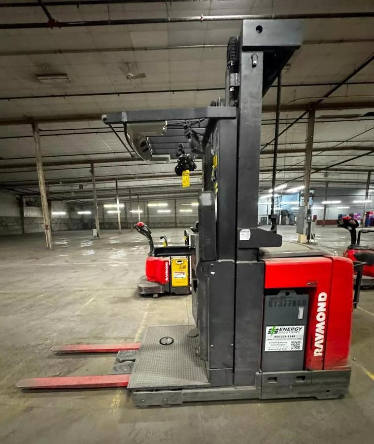 Used 3000 lb Raymond 540-OP30TT Triple Master Electric Order Picker (2 Available)