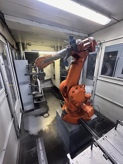 Used 2001 Pinnacle Technologies, Inc. ABB Robotic Grinding Cell