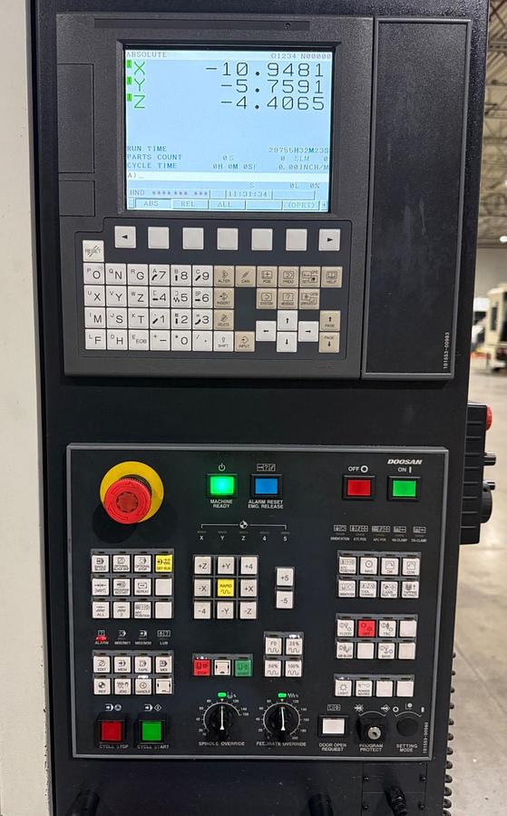 Used DOOSAN T 3600D CNC DRILL TAP CENTER 