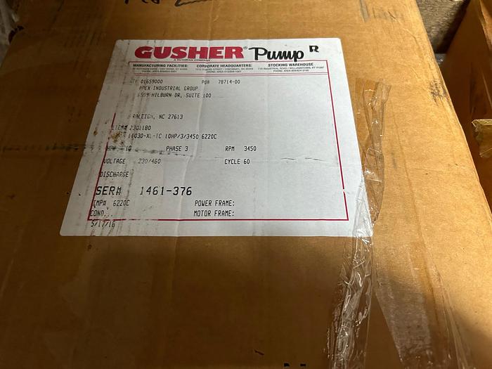 Used GUSHER 10 HP Pump Model: 11030-XL-TC 