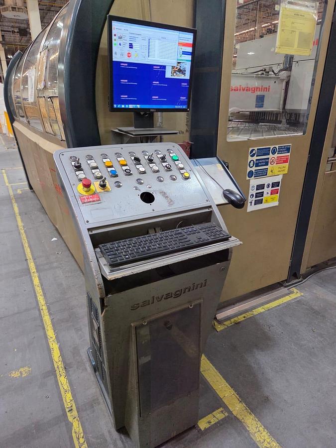 Used Salvagnini P4-1812, Automatic Panel Bender, Model: P4-1812