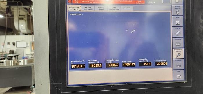 Used 187-Ton x 10' Trumpf TruBend CNC Press Brake, Model Trubend 5170