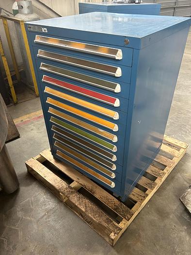 Used 12 Drawer Stanley Vidmar Cabinet