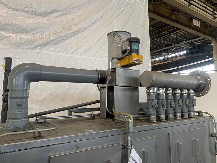 Used 18" WIDE X 6" TALL INTERNATIONAL THERMAL SYSTEMS 3 STAGE GAS FIRED BELT WASHER