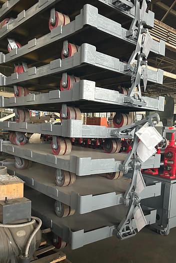 Used 10 TON X 54" W X 108' L DIE/MATERIAL CART