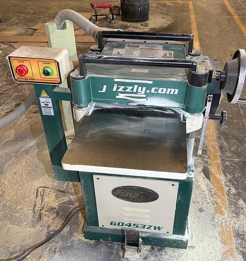 Used Grizzly 15" Spiral Cutterhead Planer, Model: G4053ZW