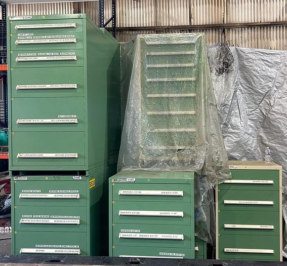 Used Vidmar Cabinets, 4, 5, 6, 7, 8, 9 & 10 Drawer Type Cabinets