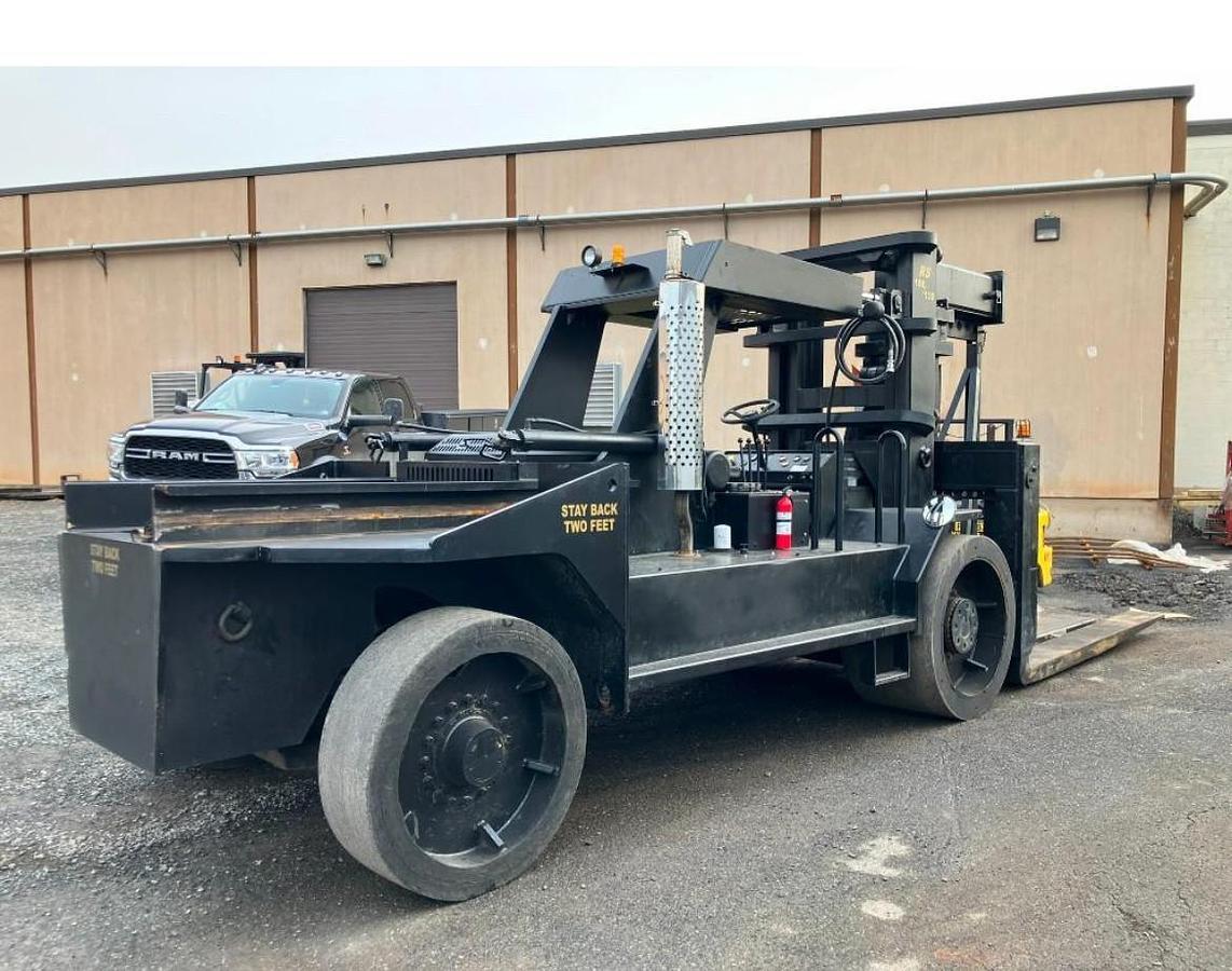 Used Bristol Rigger Special RS 100/120 120,000 LB. Cap. Propane/ Gas Forklift