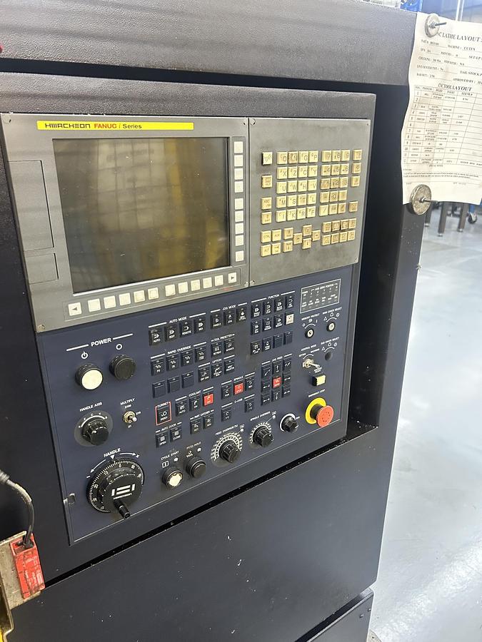Used 2017 Hwacheon CUTEX-180A Horizontal CNC turning center 