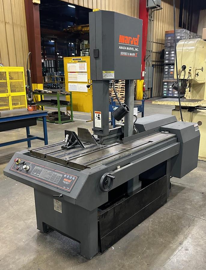 Used 2020 Marvel (Amada) Series 8 Mark II-V Vertical Band Saw