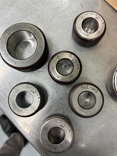 Used Sunnen Hone Ring Gages - Various Sizes