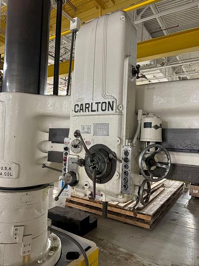 Used 10' X 22" CARLTON 5A RADIAL ARM DRILL.