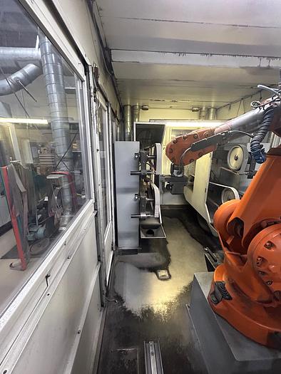 Used 2001 Pinnacle Technologies, Inc. ABB Robotic Grinding Cell