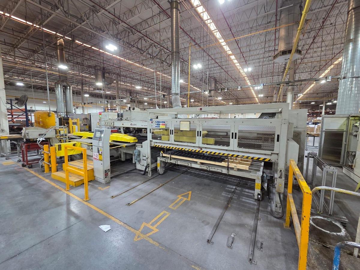 Used 33-Ton Wiedemann-Muratec CNC Turret Punch, Model: Vectrum-3046 Alpha XT