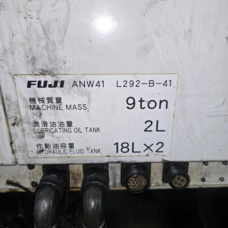 Used Fuji Model ANW-4100 Twin Spindle Twin Turret Ganty Load CNC Lathe