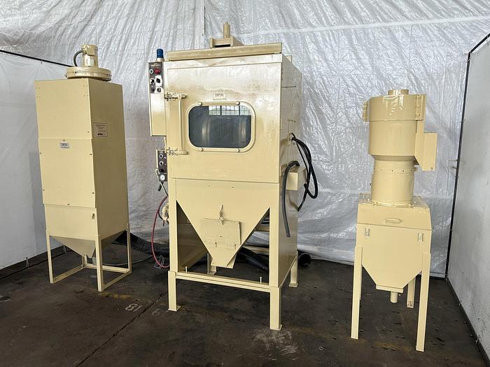 Used Empire BB2-1A Pro-Finish Blast Cabinet & DCM-80A